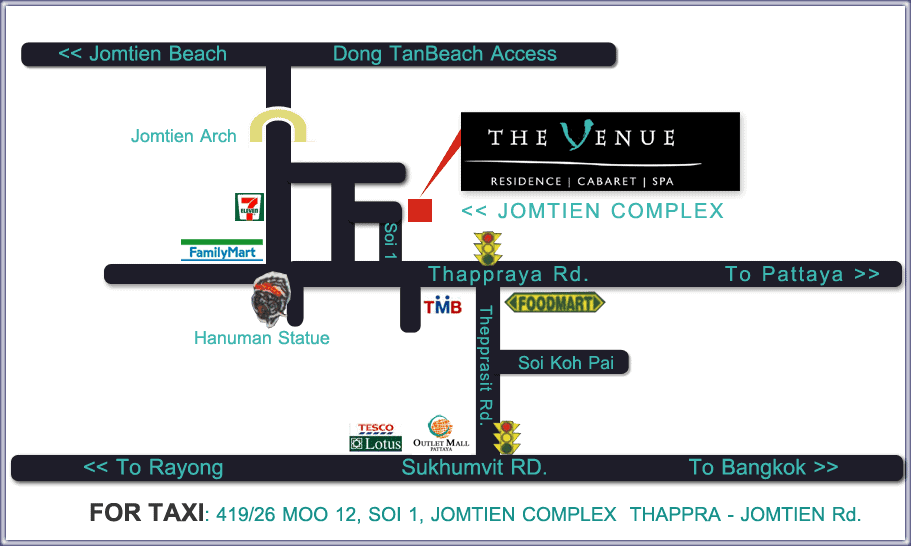 thevenue map english